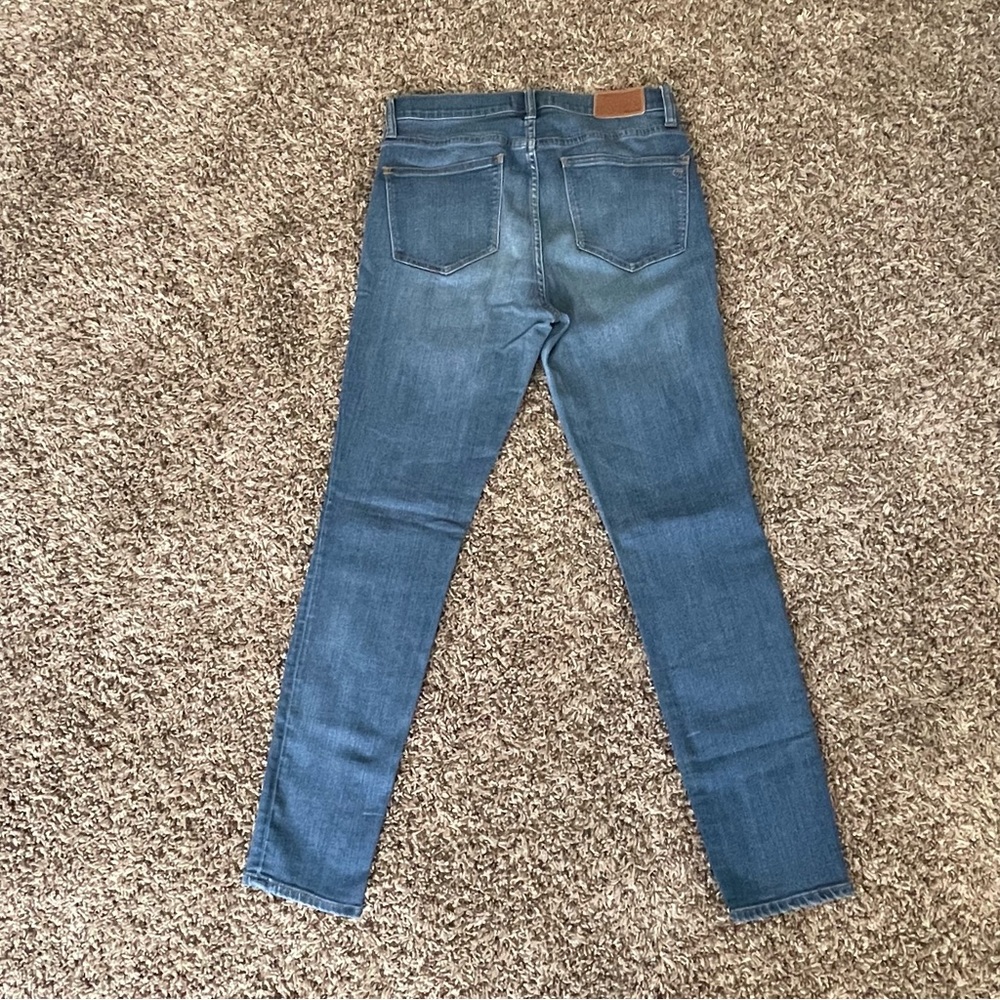MADEWELL Denim Roadtripper Mid-Rise Skinny Sustainable Jeans Women's Size 29 - Picture 2 of 15